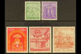 1956 Coronation Complete Set, SG 97/101, Never Hinged Mint. (5 Stamps) For More Images, Please Visit Http://www.sandafay - Népal