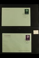 NETHERLAND INDIES - WEST NEW GUINEA 1962 15c Green & 35c Violet Air Letters Opt'd "UNTEA", Kessler K5/6, Very Fine  CTO  - Sonstige & Ohne Zuordnung