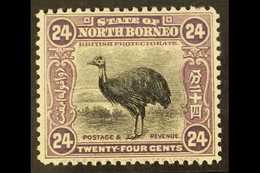 1925-28 24c Violet, SG 288, Fine Mint For More Images, Please Visit Http://www.sandafayre.com/itemdetails.aspx?s=614412  - North Borneo (...-1963)