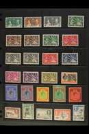 1937-1951 KGVI COMPLETE VERY FINE MINT A Delightful Complete Basic Run From SG 127 Right Through To SG 170. Fresh And At - Nyasaland (1907-1953)