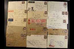 WW2 AUSTRALIAN FORCES - AUST ARMY DATESTAMPS A Fine Collection Of Covers Back To Australia, Bearing Australian KGVI Stam - Papoea-Nieuw-Guinea