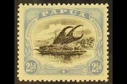 1907-10 2½d Black & Dull Blue Wmk Sideways Perf 11 With THIN "d" AT LEFT Variety, SG 62a, Fine Mint, Fresh. For More Ima - Papua-Neuguinea