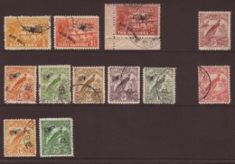 1925-34 A Useful Fine Used Range Incl. 1931 Village Air 2s, 1932-34 10s Etc. (12 Stamps) For More Images, Please Visit H - Papua New Guinea