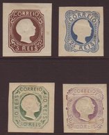 1855-56 REPRINTS. Complete Set Of 1905 Reprints (as SG 10-15, Afinsa 5-9), Fine Mint, All With Four Large Margins, 100r  - Autres & Non Classés