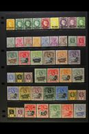 1868-1949 MINT COLLECTION We See QV 5s Wmk Crown CC, 1884-94 Wmk Crown CA Values To 1s, 1890-7 QV Set, 1902 ½d & 1d, 190 - Isola Di Sant'Elena