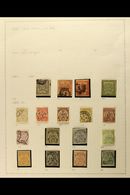 TRANSVAAL 1882-1896 OLD TIME 2ND REPUBLIC COLLECTION On Album Pages. We See & Mint & Used Range With 1883 Used Range Of  - Ohne Zuordnung