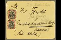 TRANSVAAL RE-DIRECTED INCOMING MAIL 1920 Cover From Germany, Addressed To "Lindeque's Drift, Transvaal" Where It Was Not - Unclassified