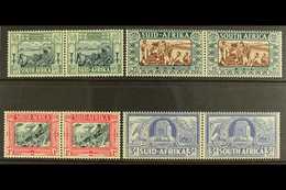 1938 Voortrekker Centenary Memorial Fund Set, SG 76/9, Never Hinged Mint (4 Pairs). For More Images, Please Visit Http:/ - Non Classés