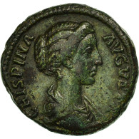 Monnaie, Crispine, As, Rome, TTB, Bronze, RIC:679 - Les Antonins (96 à 192)