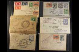 1937-1946 TIN CAN MAIL A Delightful Collection Of KGVI Era Covers, Many Are Illustrated, Bear Various Cachets, Registere - Tonga (...-1970)