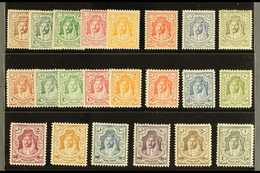 1942-1946 Very Fine Mint Complete Run Comprising 1942 And 1943-46 Emir Abdullah Sets, SG 222/43. (22 Stamps) For More Im - Jordanie