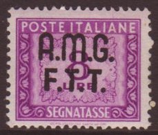 ZONE A POST DUE 1947-49 8L Lilac, Sass 11, NHM. For More Images, Please Visit Http://www.sandafayre.com/itemdetails.aspx - Autres & Non Classés