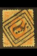1865 25g Red-orange (Michel 10, SG 16), Used With Superb Boxed Arabic "Bursa" Cancel. For More Images, Please Visit Http - Autres & Non Classés