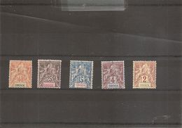 Obock ( Lot De 5 Timbres X -MH) - Unused Stamps