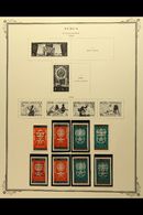 1940-67 ALL DIFFERENT COLLECTION Presented On Printed Pages. An Attractive Mint & Used Collection That Includes 1940 Ran - Yémen