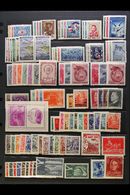 1946-1958 NEVER HINGED MINT COLLECTION On Stock Pages, ALL DIFFERENT Complete Sets, Inc 1946 Post Congress Set, 1947 Air - Otros & Sin Clasificación