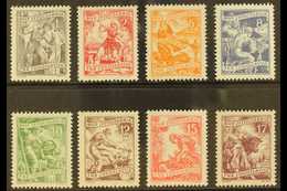 1951 "Workers" Litho Set Complete, SG 717/23a, Very Fine Never Hinged Mint. (8 Stamps) For More Images, Please Visit Htt - Other & Unclassified