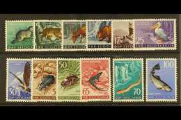 1954 Animal Designs Set Complete, SG 765/76, Very Fine Never Hinged Mint. (12 Stamps) For More Images, Please Visit Http - Altri & Non Classificati