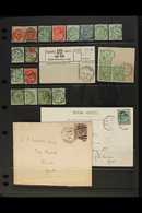 POSTMARKS OF YORKSHIRE QV To KGV Collection Of Covers, Picture Postcards And Stamps Bearing Crisp Legible Cancels Of Yor - Autres & Non Classés