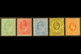 1911 Harrison Perf 15 X 14 "Basic" Definitive Set, SG 279/86, Never Hinged Mint (5 Stamps) For More Images, Please Visit - Unclassified