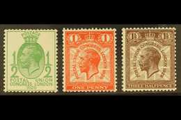 1929 UPU Watermark Sideways Complete Set, SG 434a/36a, Fine Mint, Fresh. (3 Stamps) For More Images, Please Visit Http:/ - Unclassified