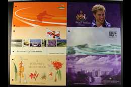 GUERNSEY PRESENTATION PACKS 1998-2004 All Different Collection Of Superb Never Hinged Mint Sets And Miniature Sheets In  - Other & Unclassified