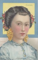 Chine - China - Artist Edith Salaman - Portrait Of A Young Lady - Editeur Tuck - China