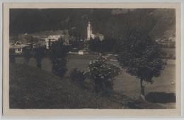 Andeer - Kurhaus Hotel Fravi Und Kirche - Photo: Chr. Meisser - Andeer