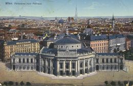 Wien - Panorama Vom Rathaus (002051) - Ringstrasse