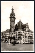 A9459 - Altenburg - Rathaus - Ratsschänke Gaststätte Auto LKW Litfaßsäule - Gel 1936 - L.H.N. - Altenburg