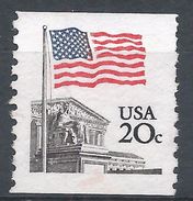 United States 1981. Scott #1895 (MNG) Flag Over Supreme Court - Coils & Coil Singles