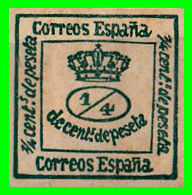 ESPAÑA 1ª REPUBLICA AÑO 1876  CORONA REAL  DEL  REINADO DE ALFONSO XII    4/4  DE PESETA - Usados