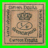 ESPAÑA 1ª REPUBLICA AÑO 1873  CORONA REAL  DEL  REINADO DE ALFONSO XII    4/4  DE PESETA - Usados
