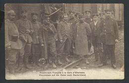 +++ CPA - Prisonniers Français à La Gare D'ETTERBEEK - Guerre - Militaria  // - Etterbeek