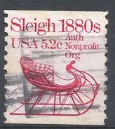 United States 1983. Scott #1900 (U) Sleigh - Rollenmarken