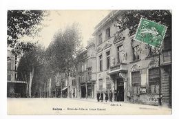 SALON  (cpa 13) Hôtel De Ville Et Cours Gimont  -   - L 1 - Salon De Provence