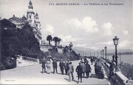 Monte Carlo - Le Théâtre Et Les Terrasses(002070) - Terraces