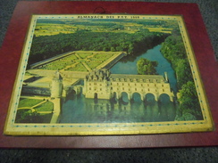 CALENDRIER 1968 POSTES PTT - Chenonceaux (37) St Gilles Croix De Vie (85) - Oller - Plan De L'eure Et Loir (28) - Grand Format : 1961-70