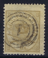 Denmark: Mi 14 AObl./Gestempelt/used Perfo 13 : 12,50   1864 With Watermark 1 - Gebraucht