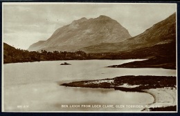 RB 1182 - Real Photo Postcard - Ben Lioch From Loch Clare - Glen Torriden Ross-Shire - Ross & Cromarty