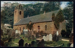 RB 1182 - 1914 Postcard - Kirk Bradden Church & Graveyard - Isle Of Man - Isle Of Man