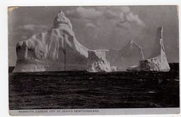 ST. JOHN'S, Newfoundland, Canada, Mammoth Iceburg, Pre-1920 Garland Postcard - St. John's