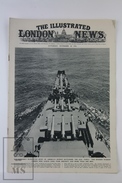 WWII The Illustrated London News, November 18, 1944, The U.S.S. IOWA, Mr. Churchill In Paris - Geschichte