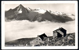 A9571 - Breslauer Haus Hütte - Ötztal - Gel 1929 - Stempel Brauslauer Haus - A.G. Schöllhorn - DAV Alpen Verein - Sölden