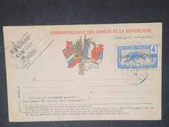 GABON - Carte De Franchise Militaire Pour Dijon En 1919 -  L 10527 - Cartas & Documentos