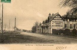 CPA - Le PERRAY (78) - Aspect Du Quartier De La Croix St-Jacques En 1908 - Le Perray En Yvelines
