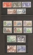 BRITISH HONDURAS 1937 - 1949 FINE USED COMMEMORATIVE SETS Cat £16.75 - British Honduras (...-1970)