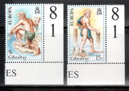 Gibraltar 1981 Satz/set EUROPA ** - 1981