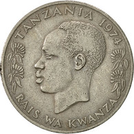 Monnaie, Tanzania, Shilingi, 1974, TTB, Copper-nickel, KM:4 - Tanzania