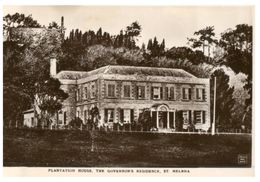 (105) Very Old Postcard / Carte Ancienne - St Helena Island - Government Residence - St. Helena